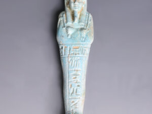 Ancient Egyptian Faience Ushabti for Padi-Usir 1