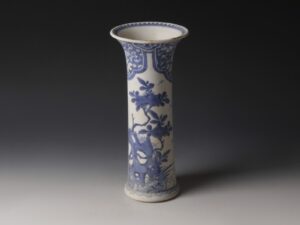 Chinese Kangxi Blue and White Vase