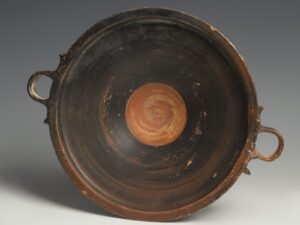 Glossy Black Apulian Ceremonial Kylix