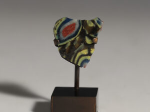 romano-egyptian millefiori glass fragment