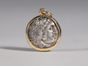 Alexander the Great tetradrachm pendant
