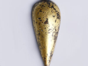 ancient egyptian gold lotus petal amulet