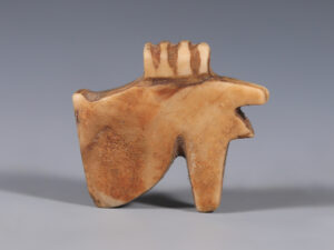 ancient egyptian orange hardstone wedjat amulet 6