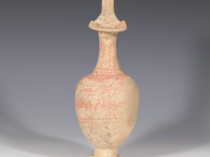 ancient greek earthenware red-painted oinochoe 5