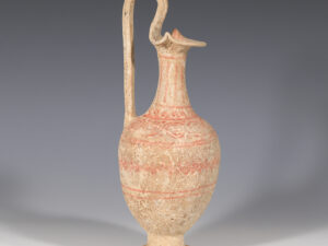 ancient greek apulian red-painted oinochoe 6