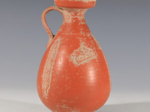 ancient roman african red slipware olpe 7