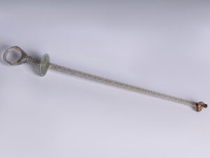 ancient roman glass distaff 3