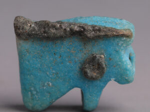 Ancient Egyptian Turquoise Eye of Horus Amulet
