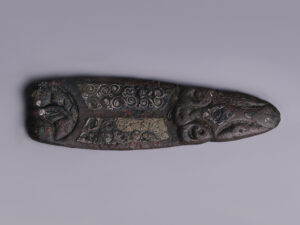 anglo-saxon bronze zoomorphic strap-end