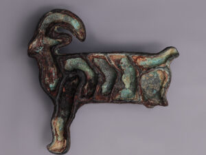 bactrian bronze quadruped stamp seal