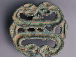 bactrian bronze snake stamp seal
