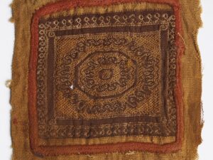 brown and coarse coptic square panel 1