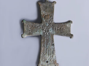 byzantine enkolpion cross fragment