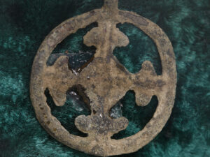 byzantine open-work bronze pendant b
