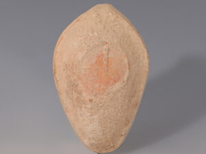 byzantine terracotta slipper oil lamp
