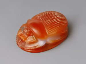 carnelian egyptian scarab