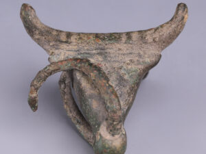 Celtic Bronze Ox's Head Mount