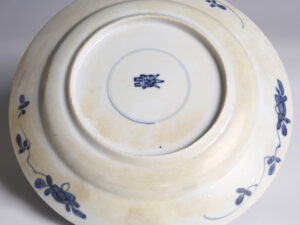 chinese kangxi blue and white export ware dish 2
