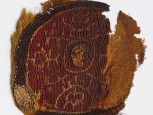 coptic roundel with male portrait 1
