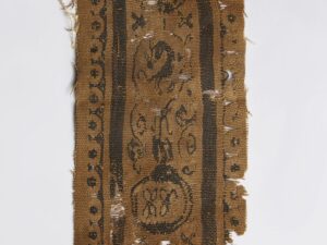coptic tunic fragment with animals 2