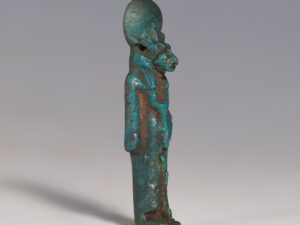 egyptian blue faience amulet of sekhmet 4