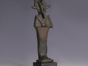 egyptian bronze figure of osiris 2