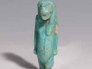 egyptian faience amulet of taweret