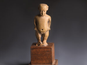 egyptian faience figurine pataikos