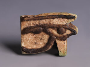 egyptian faience wedjat eye amulet