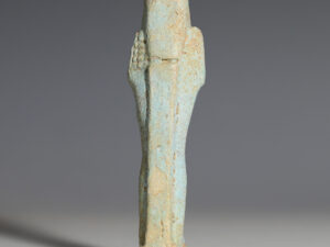 egyptian light blue faience shabti