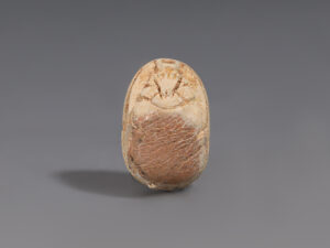 gyptian steatite scarab with apotropaic hieroglyphs