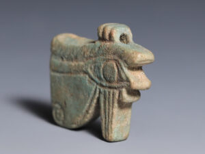 egyptian turquoise faience wedjat amulet 4