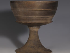etruscan bucchero ware chalice