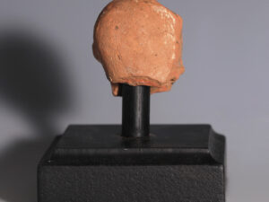 greco egyptian terracotta head harpocrates
