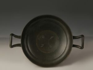 Greek Blackware Terracotta Kylix
