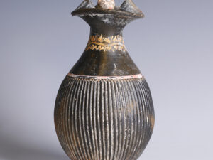 greek gnathian ribbed oinochoe
