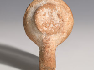 greek hellenistic terracotta oil lamp