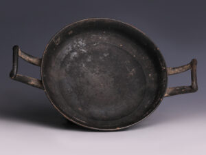 greek stemless terracotta kylix 2
