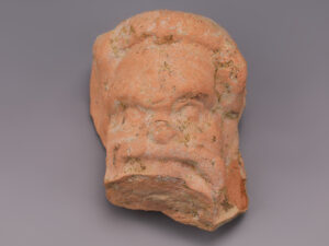 hellenistic terracotta mask of silenus