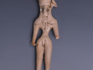 indus valley chalcolithic terracotta deity statuette