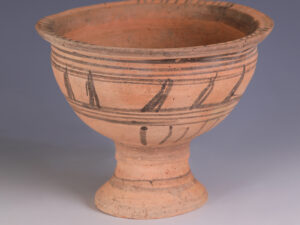 indus valley terracotta chalice