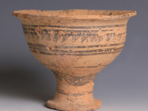 indus valley terracotta chalice