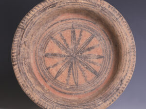 indus valley terracotta dish