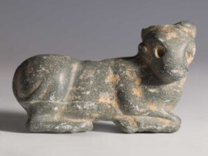 jemdet nasr period steatite large stamp seal in form of a quadruped