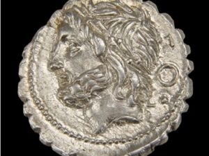 L. Cornelius Scipio Asiagenus Ar. Denarius