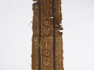 large intricately decorated coptic sleeve fragment 1