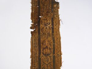 large intricately decorated coptic sleeve fragment 2