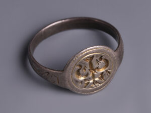 late roman silver ring