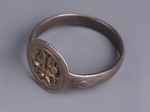 late roman silver ring