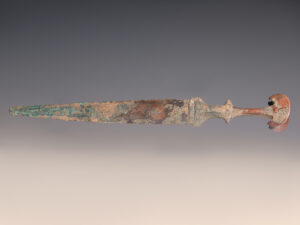 luristan bronze dagger with ear pommel